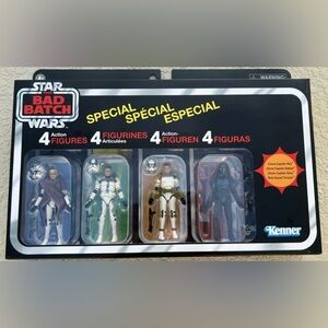 Star Wars 2021 The Vintage Collection The Bad Batch Special 4-pack Amazon Sealed